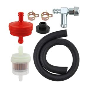 MOTOALL Fuel Gas Tank Grommet Bushing Shut Off Valve Kit for Craftsman Coleman Generator