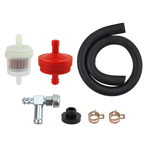 MOTOALL Fuel Gas Tank Grommet Bushing Shut Off Valve Kit for Craftsman Coleman Generator