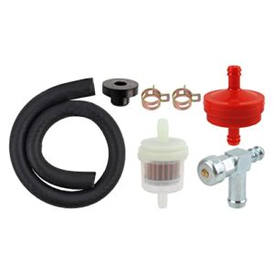 MOTOALL Fuel Gas Tank Grommet Bushing Shut Off Valve Kit for Craftsman Coleman Generator