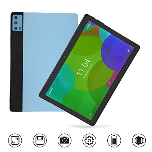 4G Calling Tablet, for 11 4GB RAM 256GB ROM IPS Large Screen 10 Inch Tablet 100‑240V 1080x1960 Resolution (US Plug)