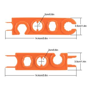 ELFCULB 2Pair Solar Spanner Wrench for Solar Connectors, Tool Kit Assembly Disconnect Removel Spanner for Solar Panel Connector PV Extension Cable Wire Kit