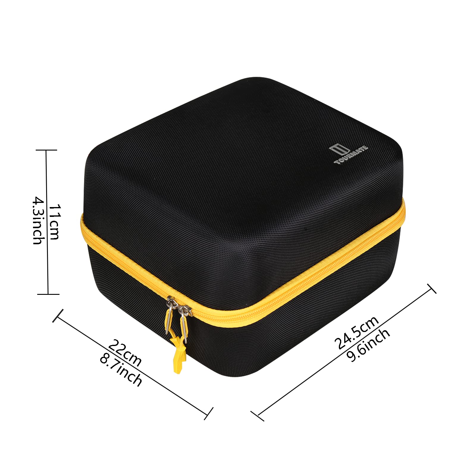 Tourmate Hard Travel Case Compatible with DEWALT Random Orbit Sander (DWE6423) / DEWALT Palm Sander (DWE6411K), Case Only