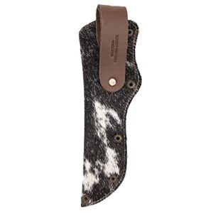 Western Leather Works, Mora Knife Sheath w/Belt Loop Handmade from Full Grain Leather - Furry