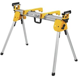 Dewalt DWS779-DWX724 120V 15 Amp Double-Bevel Sliding 12-in Corded Compound Miter Saw with Compact Stand Bundle