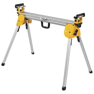 Dewalt DWS779-DWX724 120V 15 Amp Double-Bevel Sliding 12-in Corded Compound Miter Saw with Compact Stand Bundle