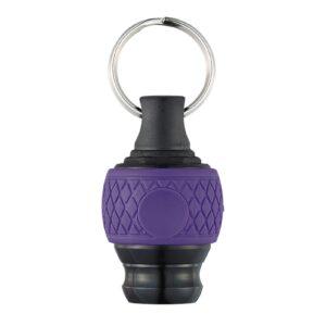 vessel ball grip carrying bit holder (purple) no.qb-22vu qb22vu
