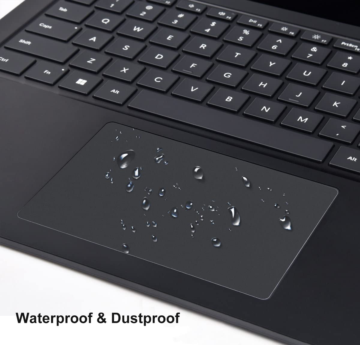 [2PCS] Trackpad Protector for Microsoft Surface Laptop 5 4 3 13.5 Inch Touch Pad Cover Anti-Scratch Anti-Water for 2019-2022 Microsoft Surface Laptop 5 4 3 13.5 Trackpad Skin Accessories, Clear