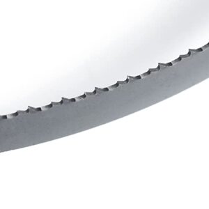 Imachinist S6412121014SS M42 64-1/2" Long, 1/2" Wide, 0.025" Thick, 10/14 TPI, Variable Teeth, Bi-Metal Bandsaw Blades for Cutting Stainless Steel, Hard Metal, SS