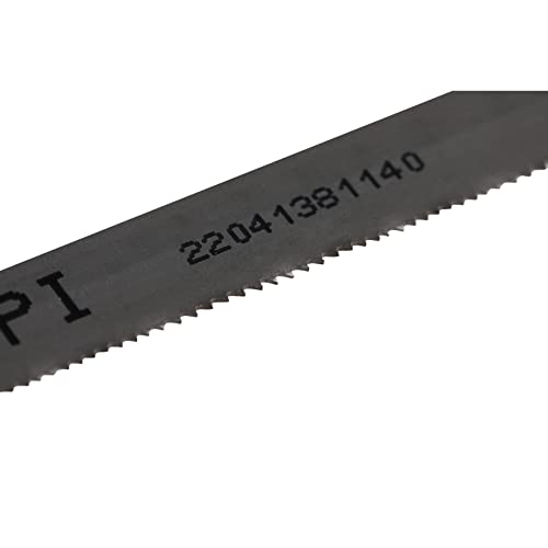 Imachinist S6412121014SS M42 64-1/2" Long, 1/2" Wide, 0.025" Thick, 10/14 TPI, Variable Teeth, Bi-Metal Bandsaw Blades for Cutting Stainless Steel, Hard Metal, SS