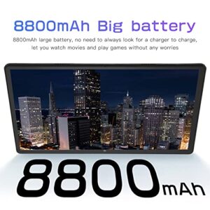 Tablet for 12, 10.1 Inch 5G WiFi Calling Tablet Phone, 6GB 128GB, Dual Cameras, 8800mAh Battery, 1960x1080 IPS, Dual SIM Card Slot, Gifts for Friends Kids