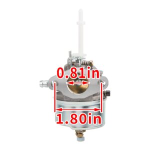 MOTOALL 632371 632371A Snowthrower Carburetor for Tecumseh H70 HSK70 for Stens 520-910 Snowblower