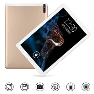 10.1 Inch 5G WiFi HD Tablet, 1960x1080 IPS Octa Core PC Tablet for 11, 6GB RAM 128GB ROM Dual Camera Type C HD Tablet for Home, Office