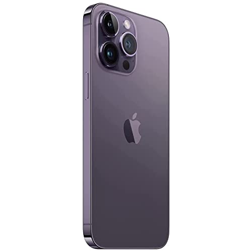 Apple iPhone 14 Pro Max, 1TB, Deep Purple for GSM (Renewed)