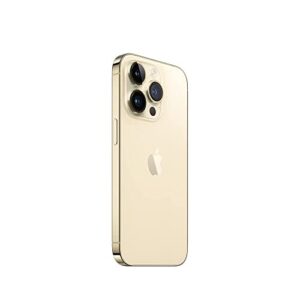 Apple iPhone 14 Pro, 128GB, Gold - Unlocked (Renewed)