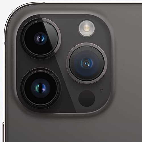 Apple iPhone 14 Pro Max, 1TB, Space Black - Unlocked (Renewed)