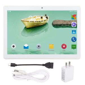 10 Inch Tablet PC, 1080P IPS HD Touch Screen Tablets for Adults and Kids, Octa Core Processor, 2GB 32GB RAM 128G Expandable, Dual SIMs, Display (US Plug)