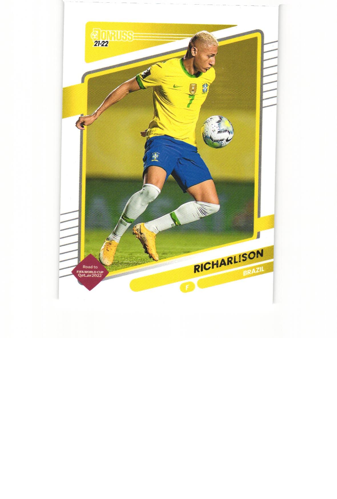 RICHARLISON 2021-22 Panini Donruss Road to FIFA World Cup Qatar 2022 Soccer #20 Card Everton Brazil