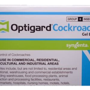 Syngenta -Optigard Cockroach Gel 4 Tips, 4 plungers, 4 Tubes