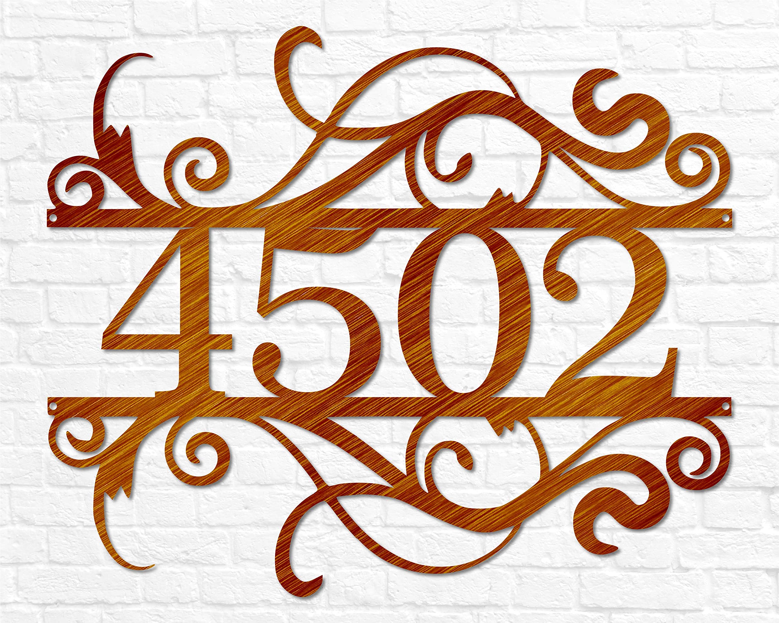 House Number Sign | Metal Address Sign | Address Plaque | Home Number Sign | Custom Address Decor | House Warming Gift | Front Door Sign