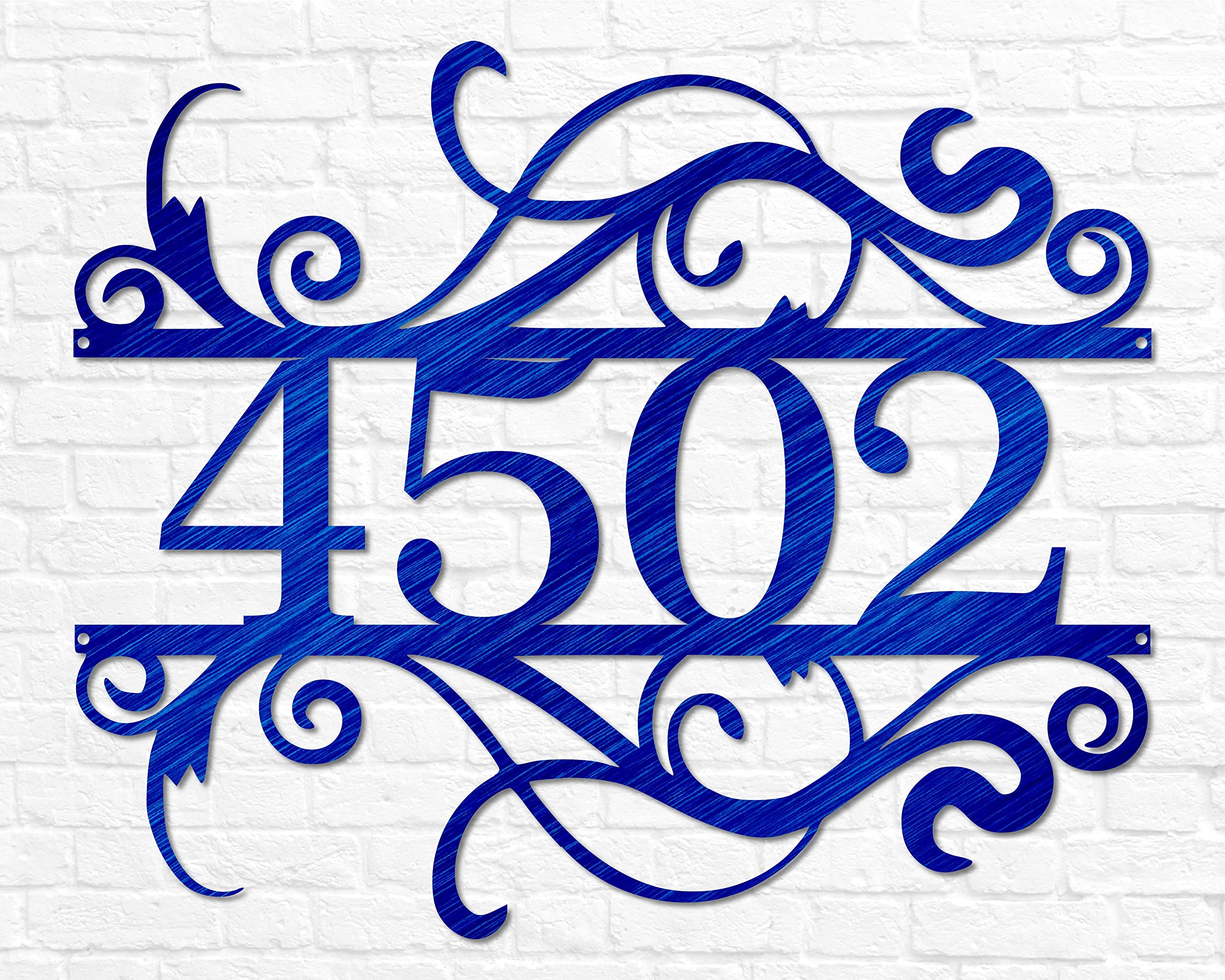 House Number Sign | Metal Address Sign | Address Plaque | Home Number Sign | Custom Address Decor | House Warming Gift | Front Door Sign