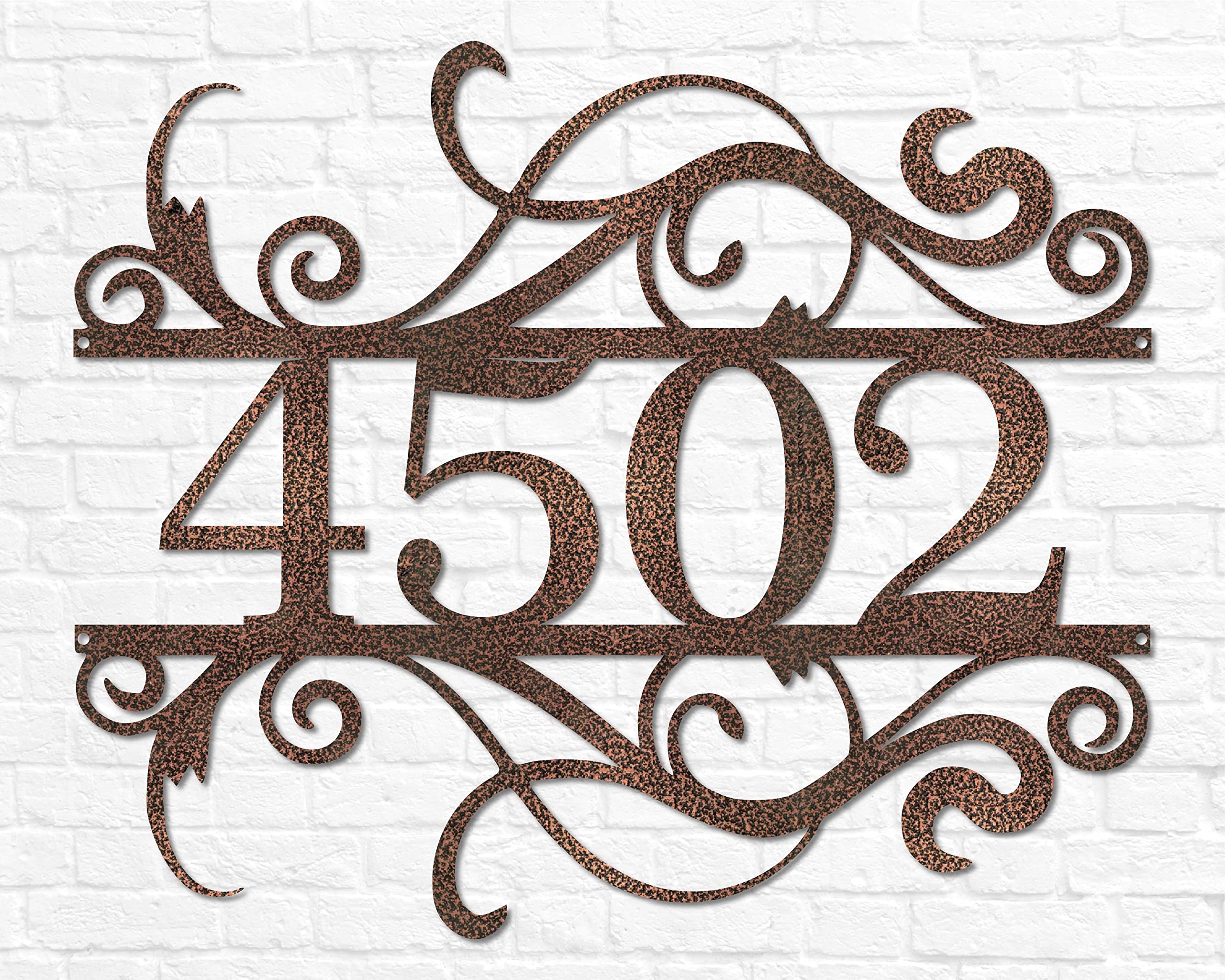 House Number Sign | Metal Address Sign | Address Plaque | Home Number Sign | Custom Address Decor | House Warming Gift | Front Door Sign