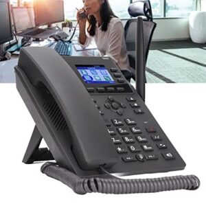 VOIP Phone, 100240V SIP Telephone Voicemail for Office (US Plug)