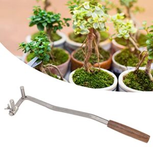 GLOGLOW Bonsai Branch Bending Tool Bonsai Bender High Directional Adjustment Professional Stainless Steel with Comfortable Handle for Garden ()