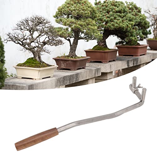 GLOGLOW Bonsai Branch Bending Tool Bonsai Bender High Directional Adjustment Professional Stainless Steel with Comfortable Handle for Garden ()