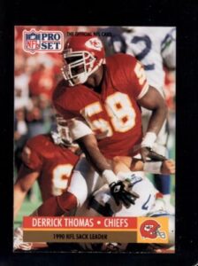 1991 pro set #19 derrick thomas nmmt chiefs hof