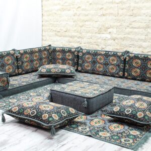 Arabic Floor Sofa Set, Arabic Floor Seating, Arabic Floor Sofa, Arabic Majlis, Arabic Couches, Jalsa, Floor Seating Sofa (With STANDARD FOAM)