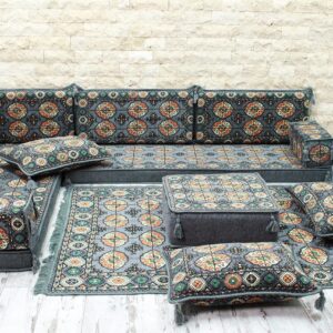 Arabic Floor Sofa Set, Arabic Floor Seating, Arabic Floor Sofa, Arabic Majlis, Arabic Couches, Jalsa, Floor Seating Sofa (With STANDARD FOAM)