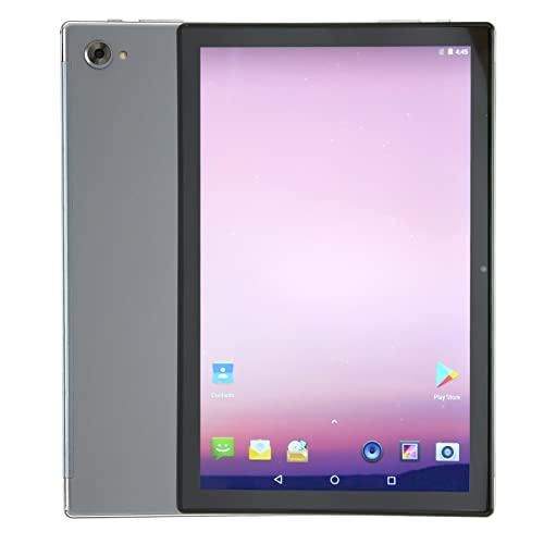 8MP 20MP Dual Camera for 10.1 Inch Tablet, 11 Tablet PC 2.4 5G WiFi Silver Gray (US Plug)