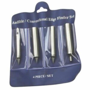 bluefox tools edge finder center finder 4 pc set single/double end wiggler mill cnc