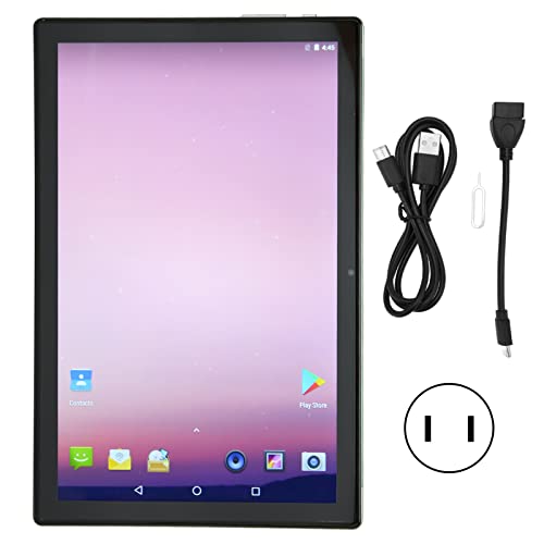 VINGVO 10.1 Inch Tablet, Kids Tablet 8 Core CPU HD 1960x1080IPS (US Plug)