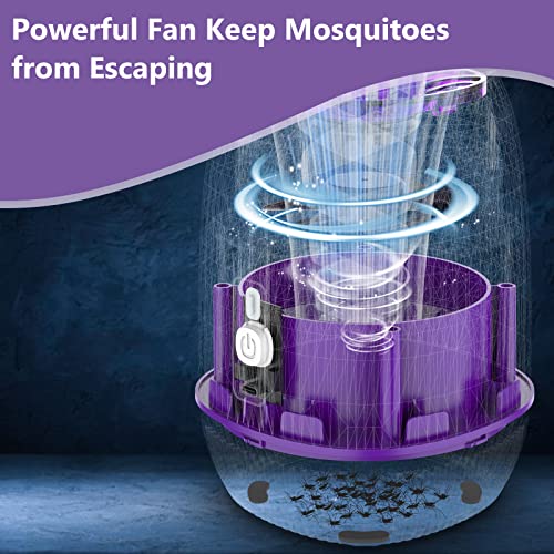 Bug Zapper Indoor Electric, Mosquito Zapper Repellent with UV Light Attractant, Fly Zapper, Mosquito Killer Outdoor, Insect Fly Trap for Home Bedroom Backyard Patio