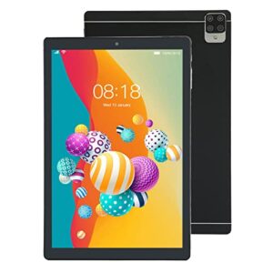 tablet 10.1 inch, 12 tablet pc, 1960x1080 ips screen, 10 core cpu, 6+128gb, 5g wifi gps, dual speaker, 3 card slot, 8800mah, black