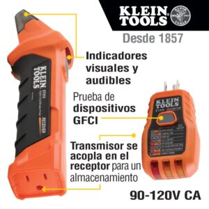 Klein Tools NCVT2PKIT Non-Contact Voltage Tester Bundle with Circuit Breaker Finder