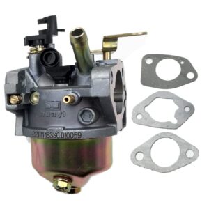new huayi snowblower snow thrower carburetor assembly 183sb 183sc with gaskets compatible with craftsman, cub cadet, mtd & troy-bilt and many other branded snowblowers
