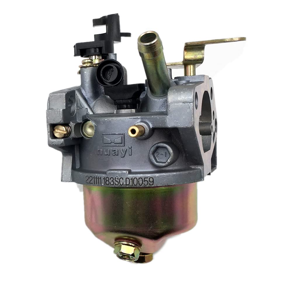 New HUAYI Snowblower Snow Thrower Carburetor Assembly 183SB 183SC with Gaskets Compatible with Craftsman, Cub Cadet, MTD & Troy-Bilt and Many Other Branded Snowblowers