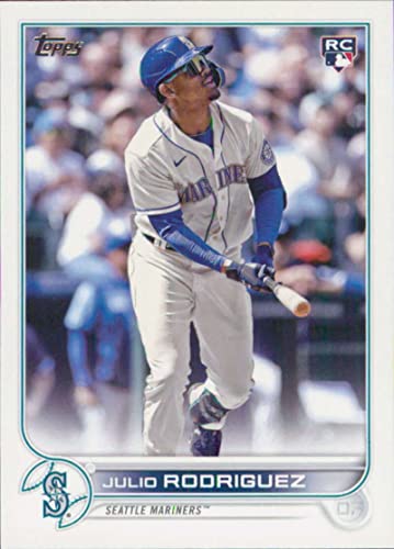 2022 Topps Update #US44 JULIO RODRIGUEZ RC Rookie Seattle Mariners Baseball