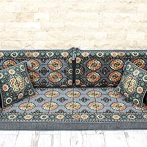 Arabic Majlis Sofa, Arabic Floor Seating, Floor Seating Sofa, Arabic Couches (With STANDARD FOAM)