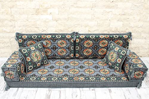 Arabic Majlis Sofa, Arabic Floor Seating, Floor Seating Sofa, Arabic Couches (With STANDARD FOAM)