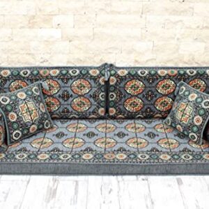 Arabic Majlis Sofa, Arabic Floor Seating, Floor Seating Sofa, Arabic Couches (With STANDARD FOAM)