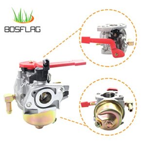 BOSFLAG 951-10956A Carburetor Replaces 951-10956, 951-12612A, 951-12612, 751-14018, 951-14018, 751-10956, 751-10956A for MTD, Yard Machines, Troy-Bilt, Husky Engines