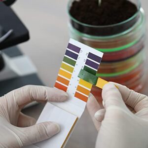 PATIKIL PH Test Strips 4.5-9.0, 2 Pack 200 Indicator Papers Litmus Tester for Water Food Soil Alkaline Acid Testing