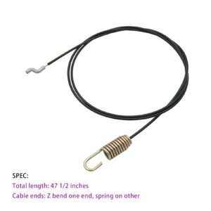 Rinlius Auger Cable 946-04230B for Cub Cadet, Yard Machine, Troy-Bilt, MTD, Columbia, White Outdoor Snow Blower Replaces 946-04320A, 946-04230, 746-04320A, 746-04230