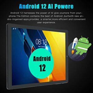 Jectse 10.1 Inch Tablet, 6GB RAM 128GB ROM for 12 Tablet with Dual Camera, 1960x1080 IPS HD Display, 8800mAh 2.4G 5G WiFi Tablet Touch Screen Tablet