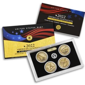 2022 S American Innovation Reverse Dollar Proof Set US Mint GEM Proof