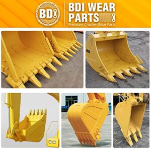 BDI Wear Parts 2740W23 Bucket Tooth Seat Adapter +23WTL H&L Tiger Bucket Digging Teeth/Bucket Teeth and 23FP Flexible Pin Combination (1)