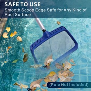 POOLAZA Pool Skimmer Net and 10.5 Ft Aluminum Pool Pole